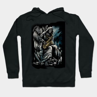 death saxophonist Hoodie